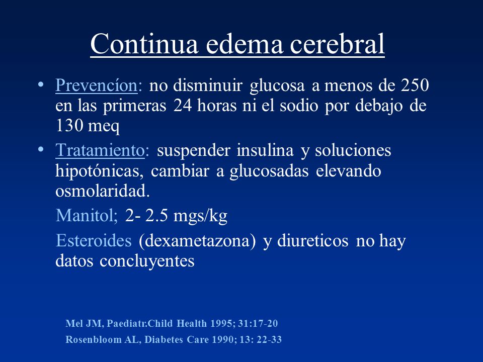 Edema el medicamento disminuir cerebral para